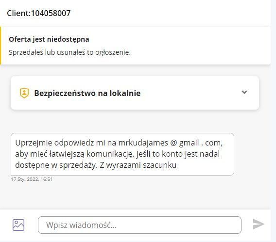 Ciągle dostaje takie wiadomości dodatkowo kupujący rozpoczynają zakup ale nie kończą go, zdarza się to bardzo często