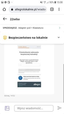 Rozwiązano: Czy odpowiadać jeśli kupujący prosi o kontakt przez e-mail? –  Strona 4 - Społeczność Allegro - 103457