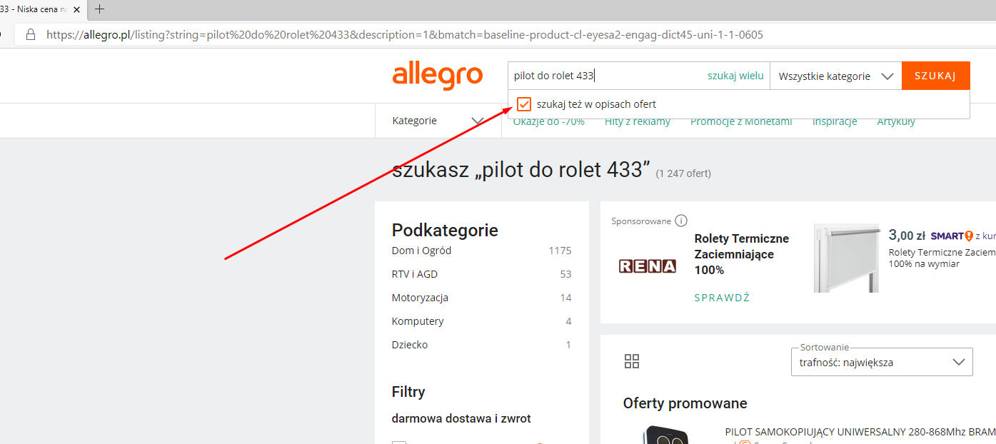 Allegro Gdzie Jest Opcja Szukaj W Opisach Ofert Strona 2 Spolecznosc Allegro 46716