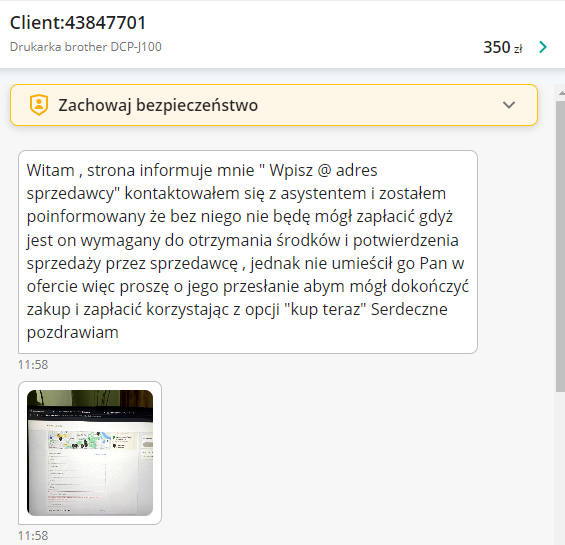 Screen rozmowy