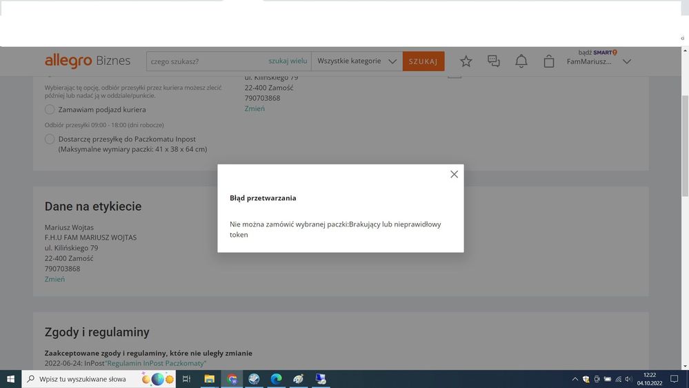 nieprawidlowy token.jpg