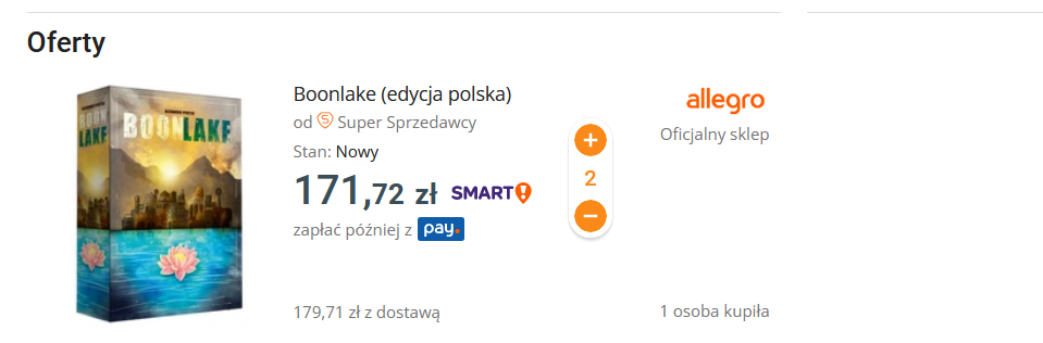 Podgląd i edycja liczby sztuk na listingu