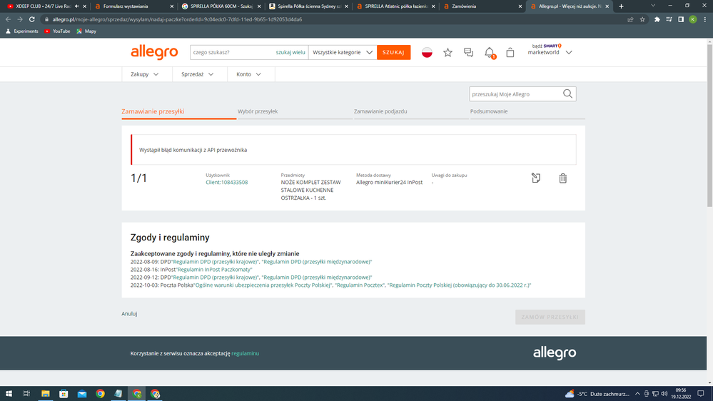 allegro problem miniKurier 2 InPost.png