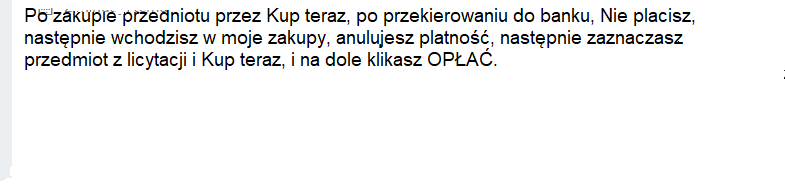 Jak mogę połaczyć zakupy z licytacji i kup teraz chodzi mi o dokonanie płatności w.png