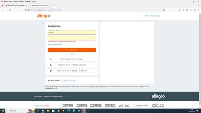 nie można się zalogować na allegro.jpg