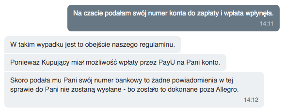 Wiadomość Dla Kupującego Allegro