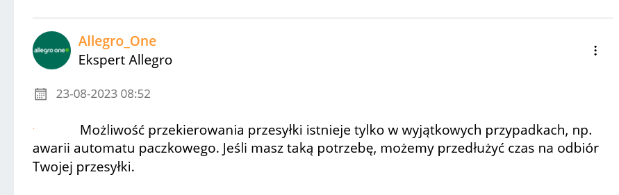 Screenshot 2023-08-26 at 19-25-31 Odp. Witam czy można przekierować przesyłkę One box do innego automatu w tym samym mieście.png