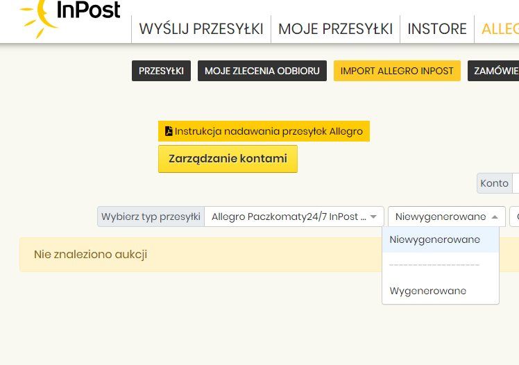 W Jaki Sposob Moge Wygenerowac Druga Etykiete W Managerze Paczek Inpost Spolecznosc Allegro 116483