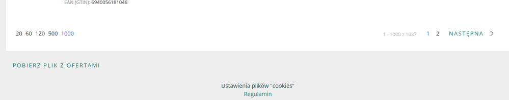 Mój asortyment