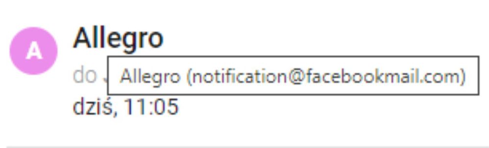 Czy Wy Tez Dostajecie Takie Podejrzane E Maile Od Allegro Spolecznosc Allegro 159806