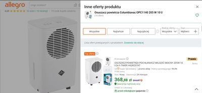 Widok przeglądu ofert